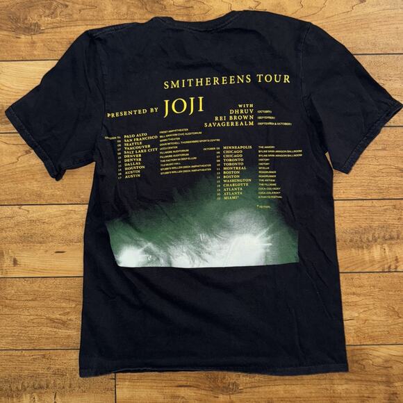 Joji Smithereens Tour T-Shirt Black Small 17x23.5 Band Tee - Picture 4 of 5